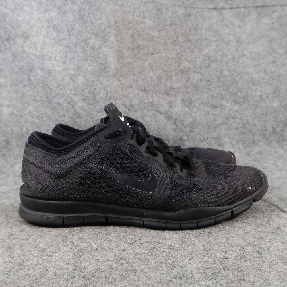 Nike Shoes Womens 7.5 Free TR Fit 4 Athletic Running Sneaker Sport Workout Black